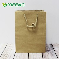 Shopping Custom Printing Reusable Premium Craft Promotion Doypack Kraft T-shirt Packaging Paper Bag