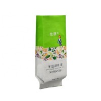 Custom Printing ZipLock Bags Aluminum Foil Stand Up Pouch Matcha Green Tea Powder Packing Bag