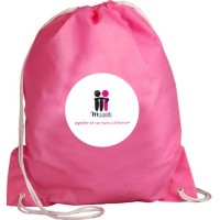 Waimaotong China Supplier Dustproof Waterproof Nylon Taobao Price Pink Color Shoe 36 inch drawstring bag