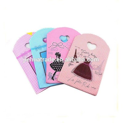 Wholesale die cut handles custom printing small gift plastic bags with handles