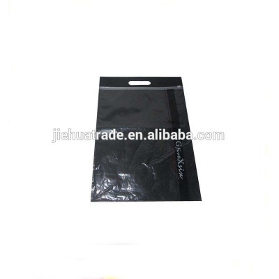 Zipper slider plastic clothing packaging bag non woven ziplock bag for T-shirt