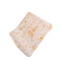 Food Wrapping Recycle Greaseproof Printed Baking Paper Parchment Paper for Burger Sandwich Wrapper